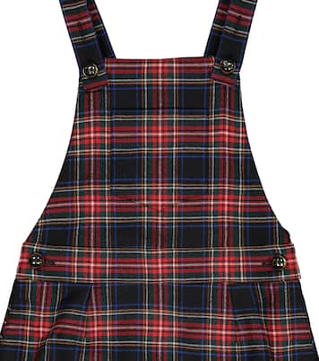 Vestido en mezcla de lana | Dolce&Gabbana Kids