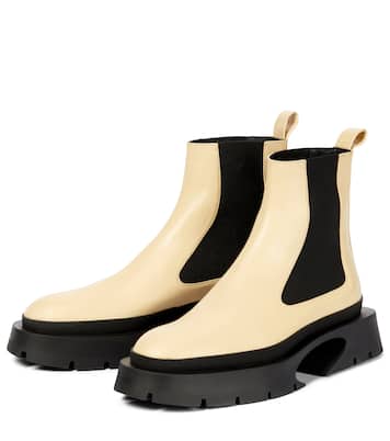 Stivaletti in pelle con platform | Jil Sander