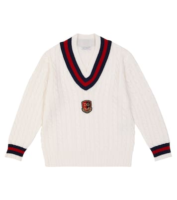 Jersey de lana estampado | Dolce&Gabbana Kids
