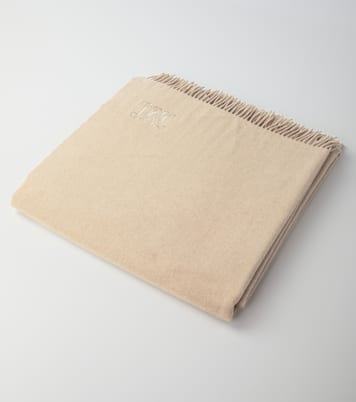 Fringed cashmere blanket | Max Mara