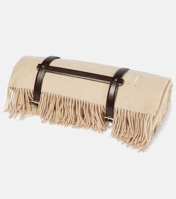 Fringed cashmere blanket | Max Mara