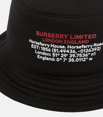 Logo cotton jersey bucket hat | Burberry
