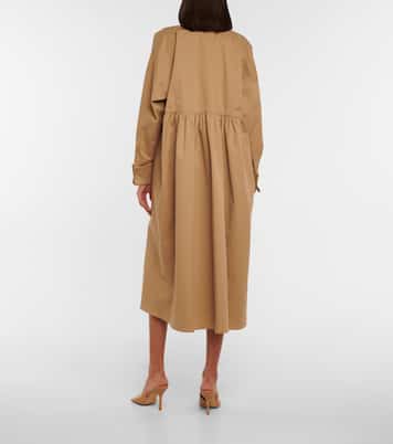 Curvone cotton-blend midi dress | Max Mara