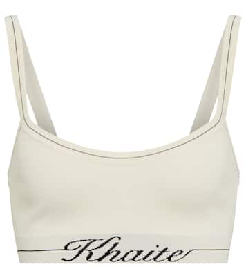 Brassière Carmelo à logo | Khaite