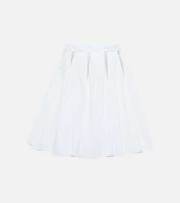 Mini-jupe en coton | Alaïa