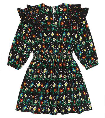 Abito con stampa floreale e volant | Stella McCartney Kids