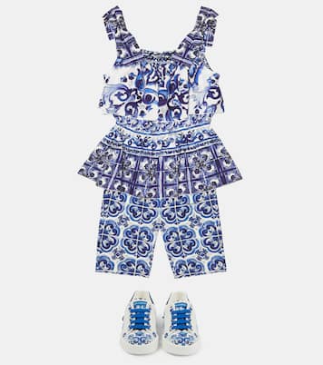 Top imprimé en coton | Dolce&Gabbana Kids