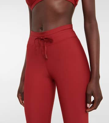Leggings Delmira de tiro medio cropped | The Upside