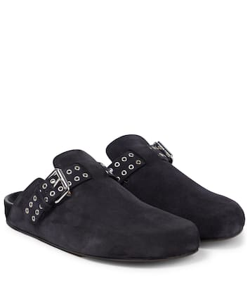 Embellished suede clogs | Isabel Marant