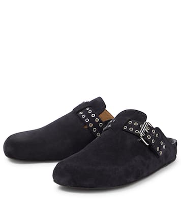 Embellished suede clogs | Isabel Marant
