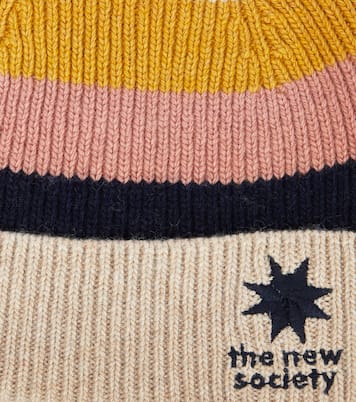 Antoniette striped wool-blend beanie | The New Society