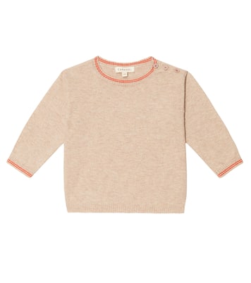 Baby - Pullover Ulmus in maglia di cotone | Caramel