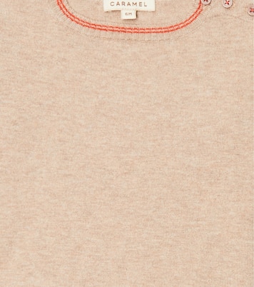 Baby - Pullover Ulmus in maglia di cotone | Caramel