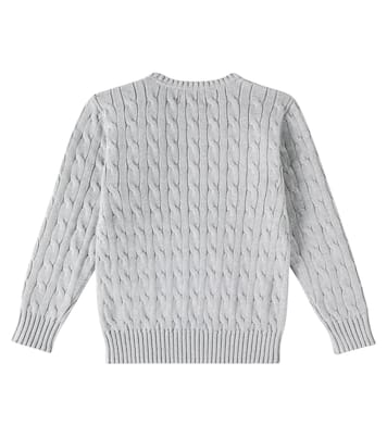 Pullover in cotone a trecce | Polo Ralph Lauren Kids