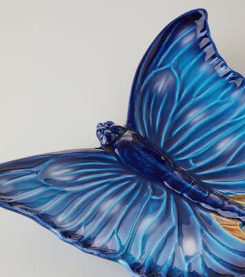 Cloudy Butterflies tray by Claudia Schiffer | Bordallo Pinheiro