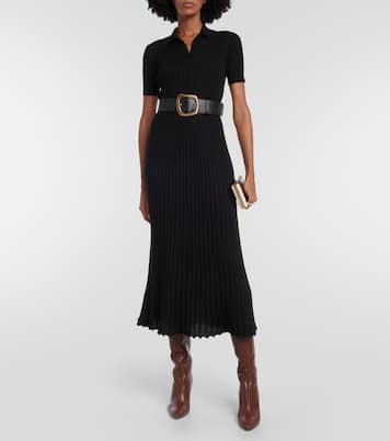 Abito midi Amor in seta e cashmere | Gabriela Hearst