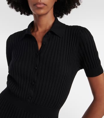 Abito midi Amor in seta e cashmere | Gabriela Hearst