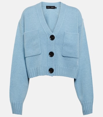 Cardigan in cashmere e lana a righe | Proenza Schouler