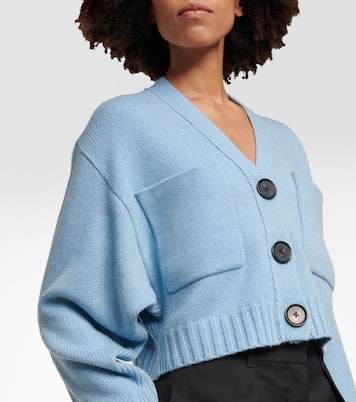 Cardigan in cashmere e lana a righe | Proenza Schouler