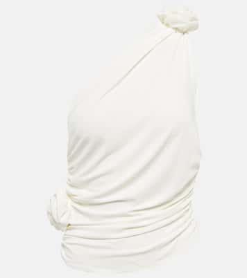 Verziertes One-Shoulder-Top | Magda Butrym