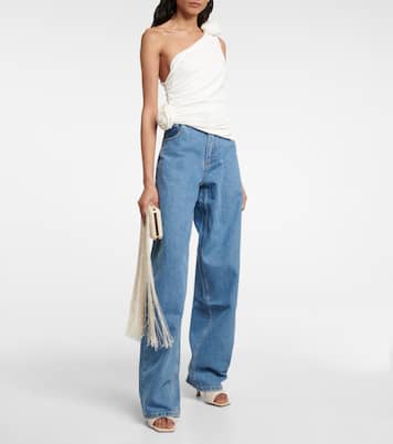 Verziertes One-Shoulder-Top | Magda Butrym