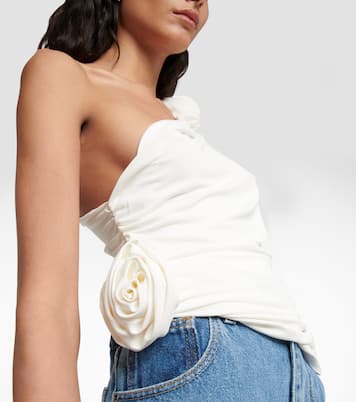 Verziertes One-Shoulder-Top | Magda Butrym