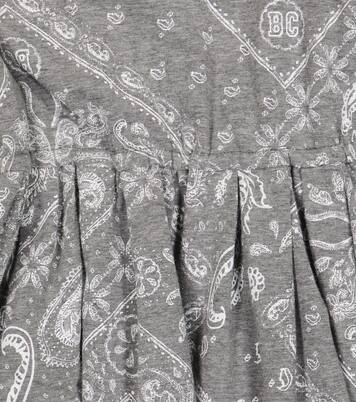 Abito in cotone con stampa | Brunello Cucinelli Kids