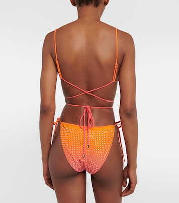 Embellished bikini bottoms | Self-Portrait