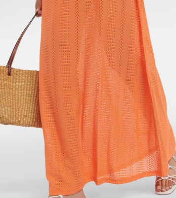 Vestido largo Maeva con cuello halter | Melissa Odabash