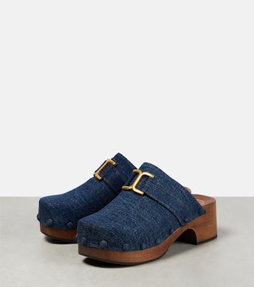 Mules Marcie in denim | Chloé