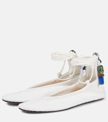Silk and cotton ballet flats | Loro Piana