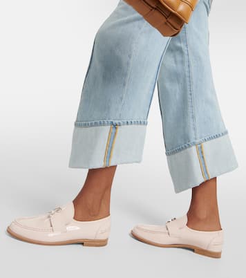 Mocassini CL Moc in vernice con logo | Christian Louboutin
