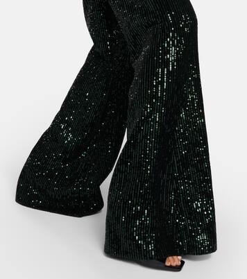 Sequined wide-leg jumpsuit | Elie Saab
