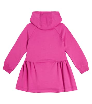 Abito in cotone con cristalli | Versace Kids
