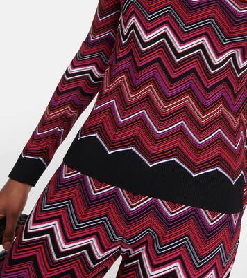 Jersey de cuello alto en zigzag | Missoni