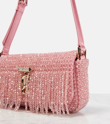 Sac Avenue Mini en satin à ornements | Jimmy Choo