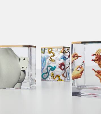 Vaso Two of Spades piccolo in vetro | Seletti