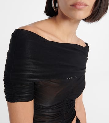 Gathered crop top | KNWLS