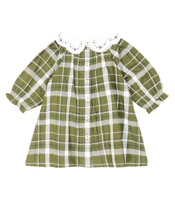 Baby - Abito in misto cotone a quadri | Tartine et Chocolat
