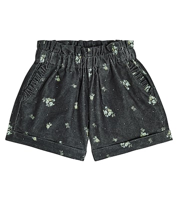 Shorts Lulu de pana floral | C'era Una Volta