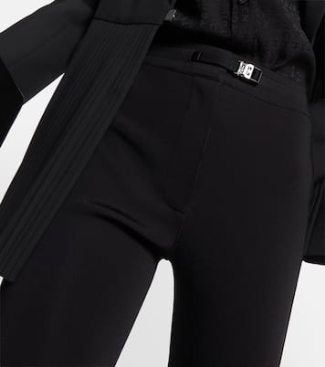 Pantaloni flared in jersey 4G | Givenchy