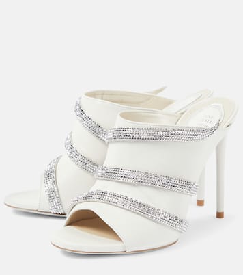 Sally embellished leather mules | Rene Caovilla