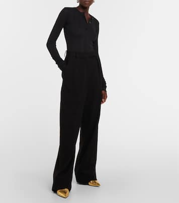 Mules River aus Metallic-Leder | Khaite