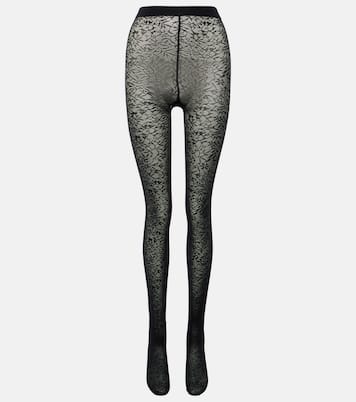 Collants en jacquard à fleurs | Wolford