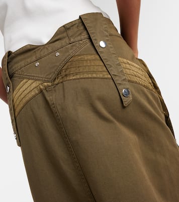 Maxirock aus Denim | Blumarine