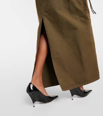 Maxirock aus Denim | Blumarine