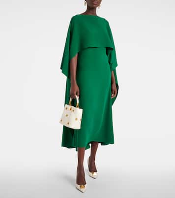 Robe midi en soie | Valentino