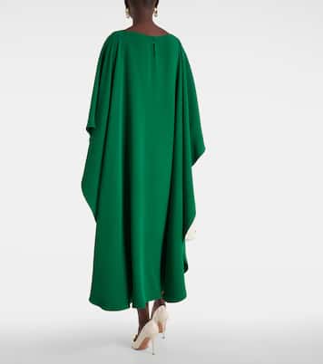 Robe midi en soie | Valentino