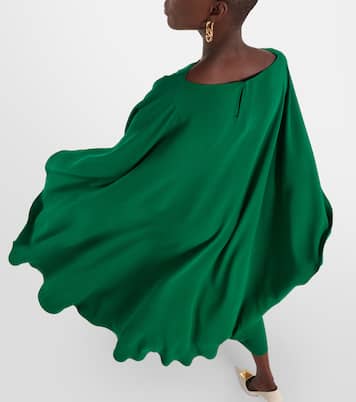 Robe midi en soie | Valentino