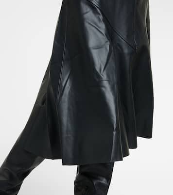Falda midi Jesse White Label de piel sintética | Proenza Schouler
